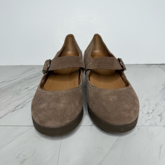 Dansko Suede Mary Jane Wedge Sandal 41 - Picture 2 of 15